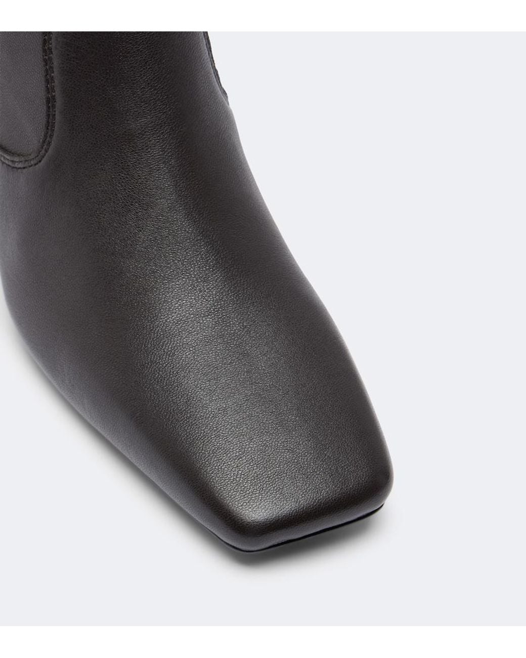 A.Emery Black Tones Leather Knee-High Boots