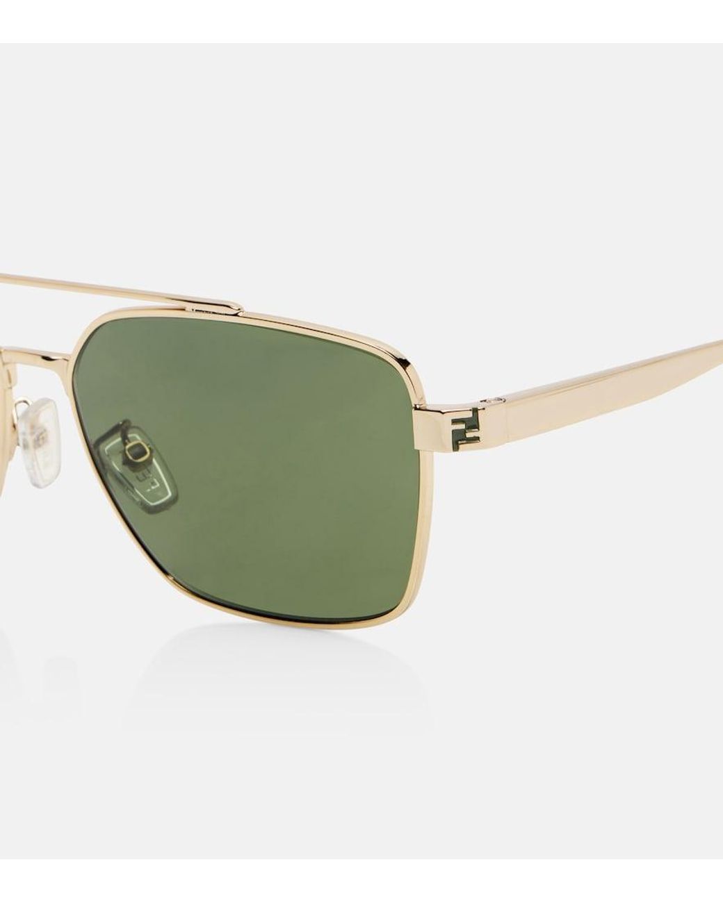 Fendi Green Sky Navigator Sunglasses
