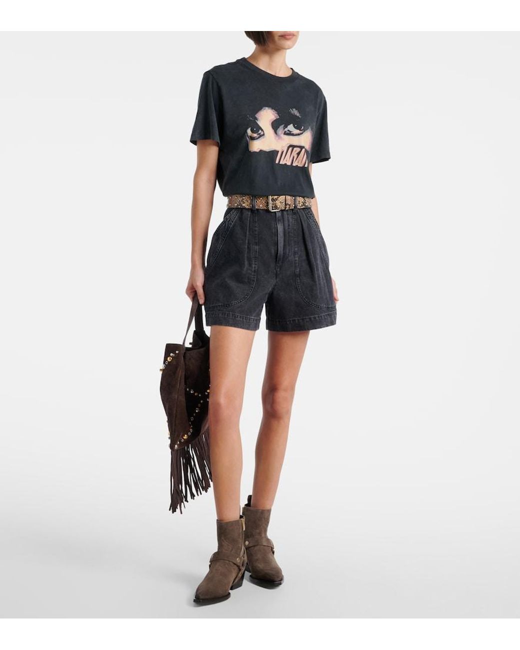 Golden Goose Deluxe Brand Brown Debbie 45 Suede Ankle Boots