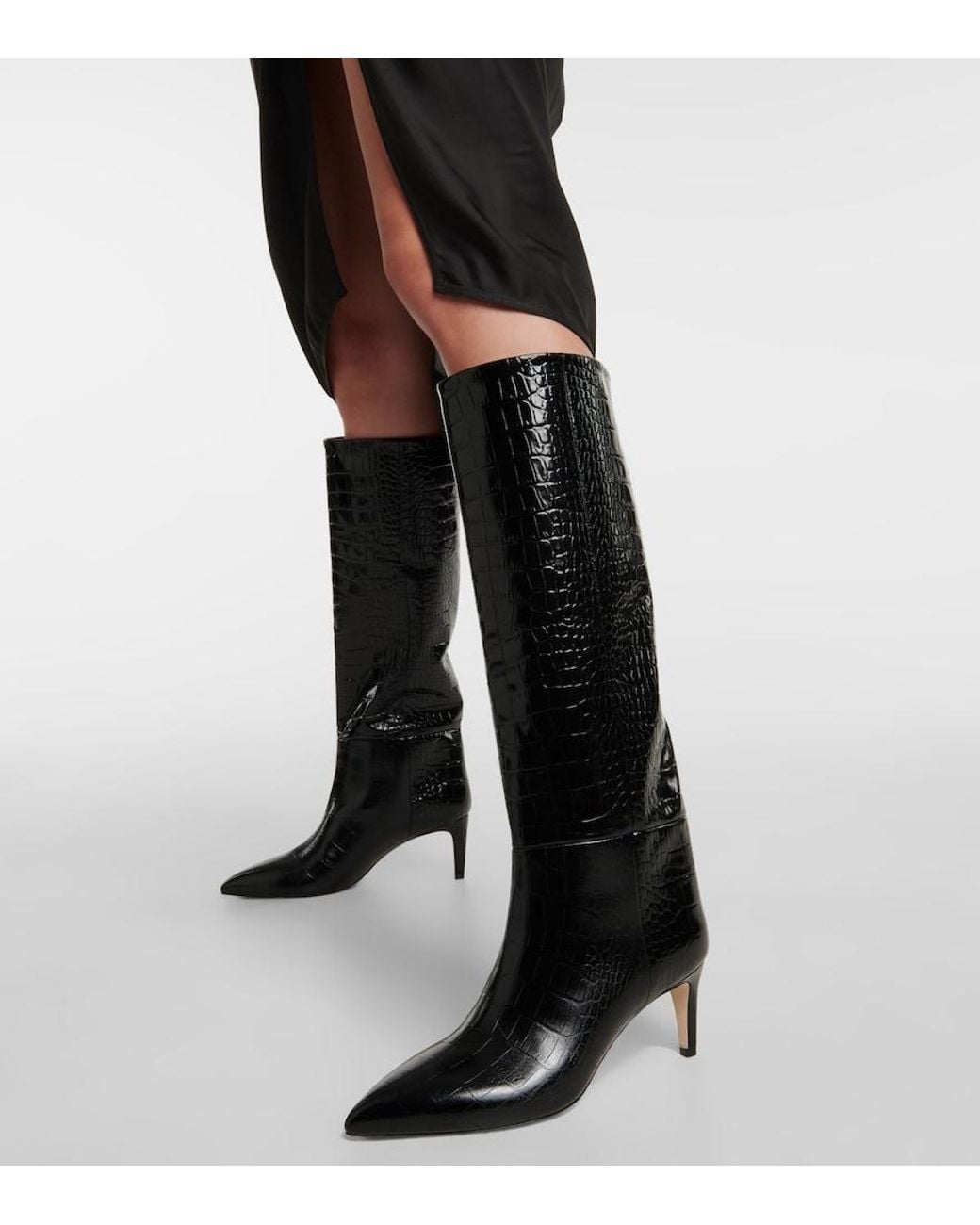 Paris Texas Black Boot Stiletto 60