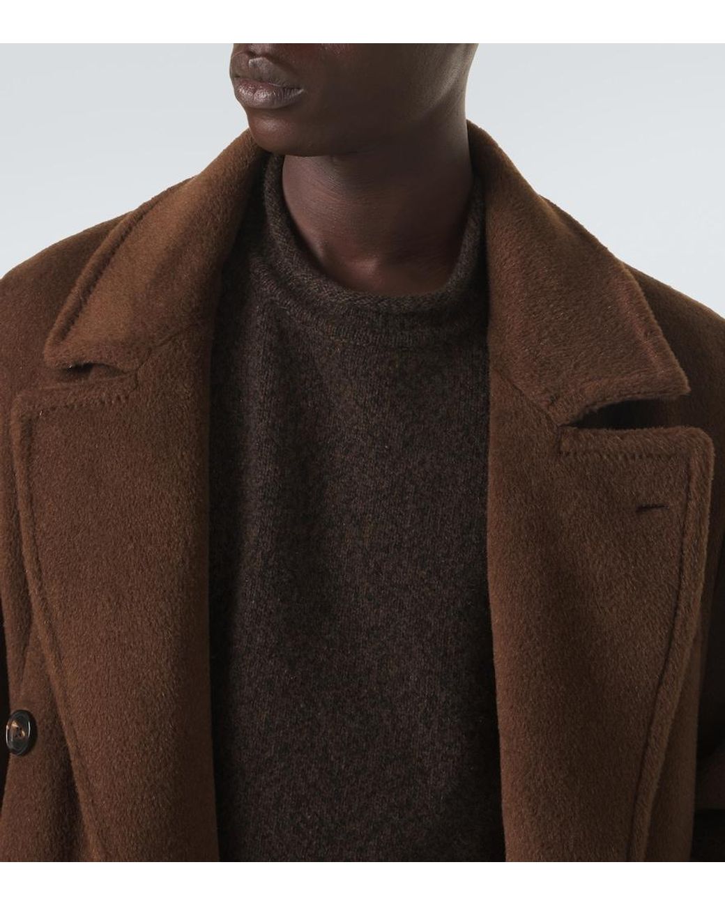 Umit Benan Black Ricky Cashmere Sweater for men