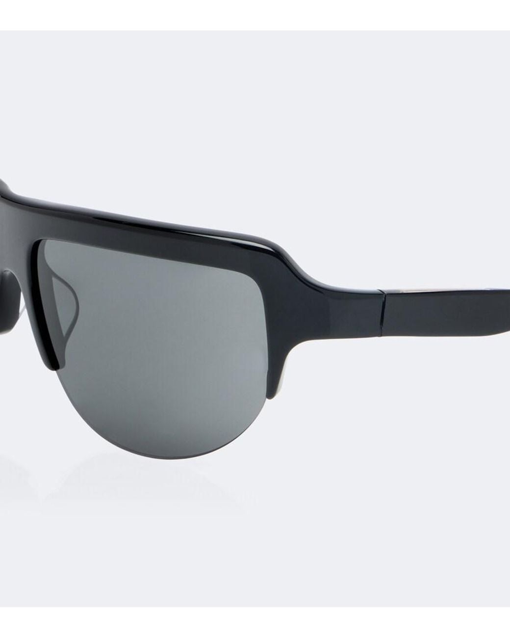 Khaite Gray 1975C Flat-Top Sunglasses