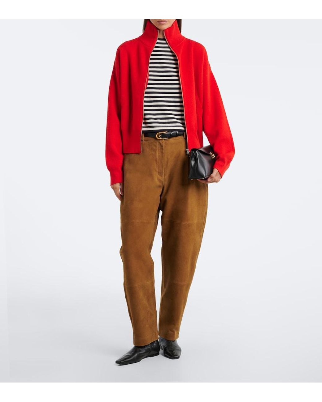 Extreme Cashmere Red N°385 Xtra Cute Cashmere Jacket