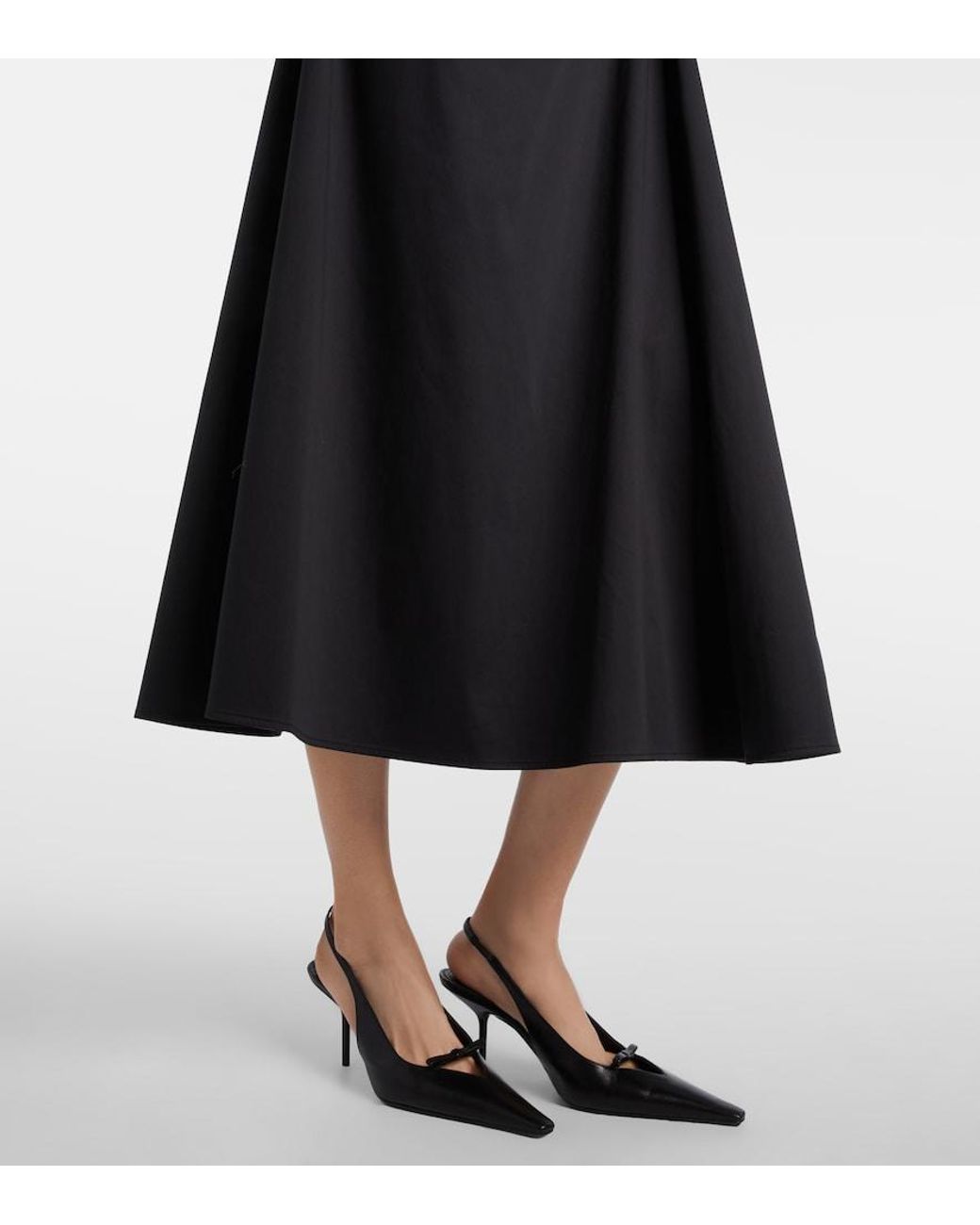 Max Mara Black Grembo Knitted Midi Dress