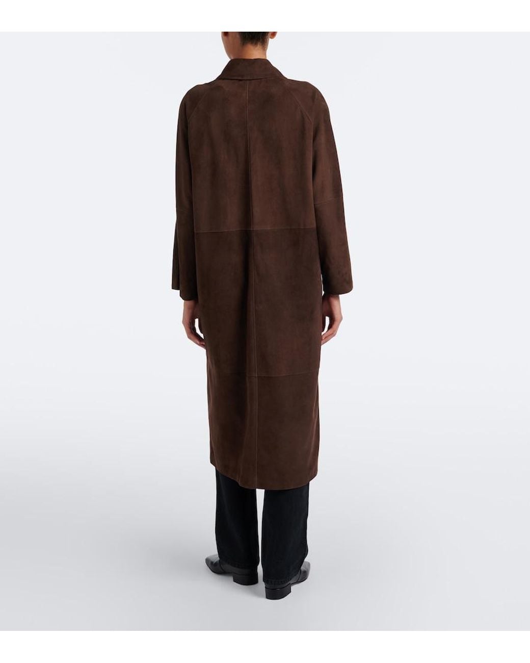 Arma Brown Judy Suede Coat