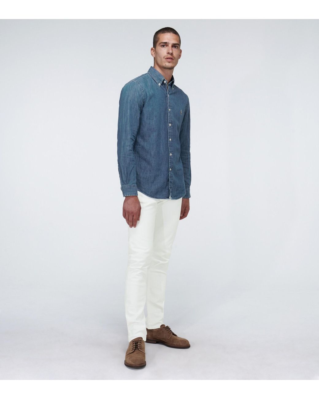 Camisa de jeans Polo Ralph Lauren de Denim de color Azul para hombre | Lyst