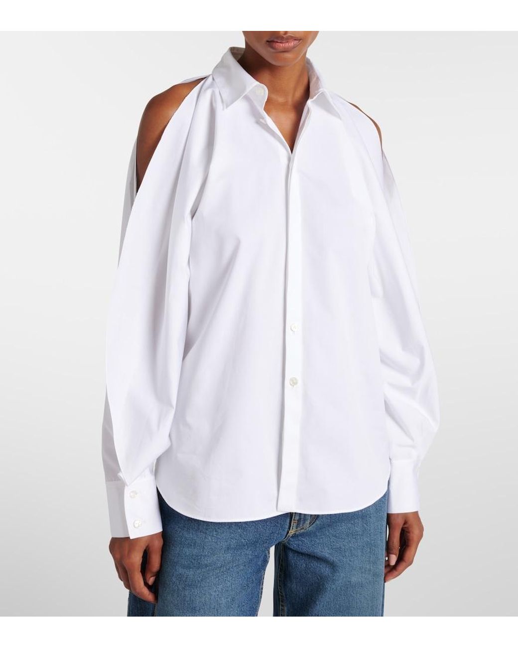 Alaïa White Cotton Shirt