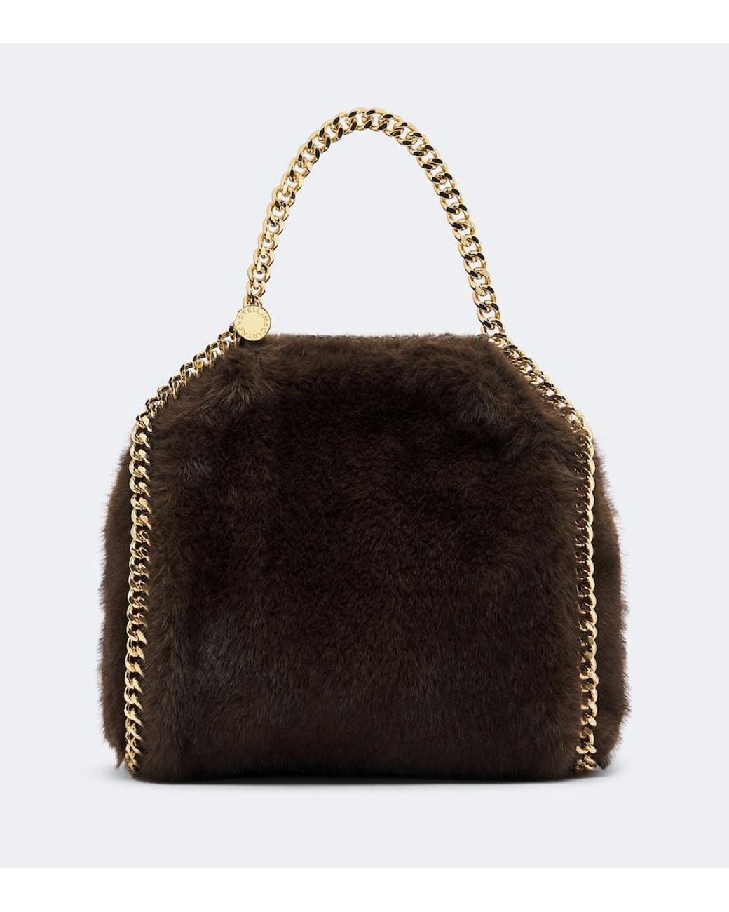 Stella McCartney Black Falabella Mini Tote Bag