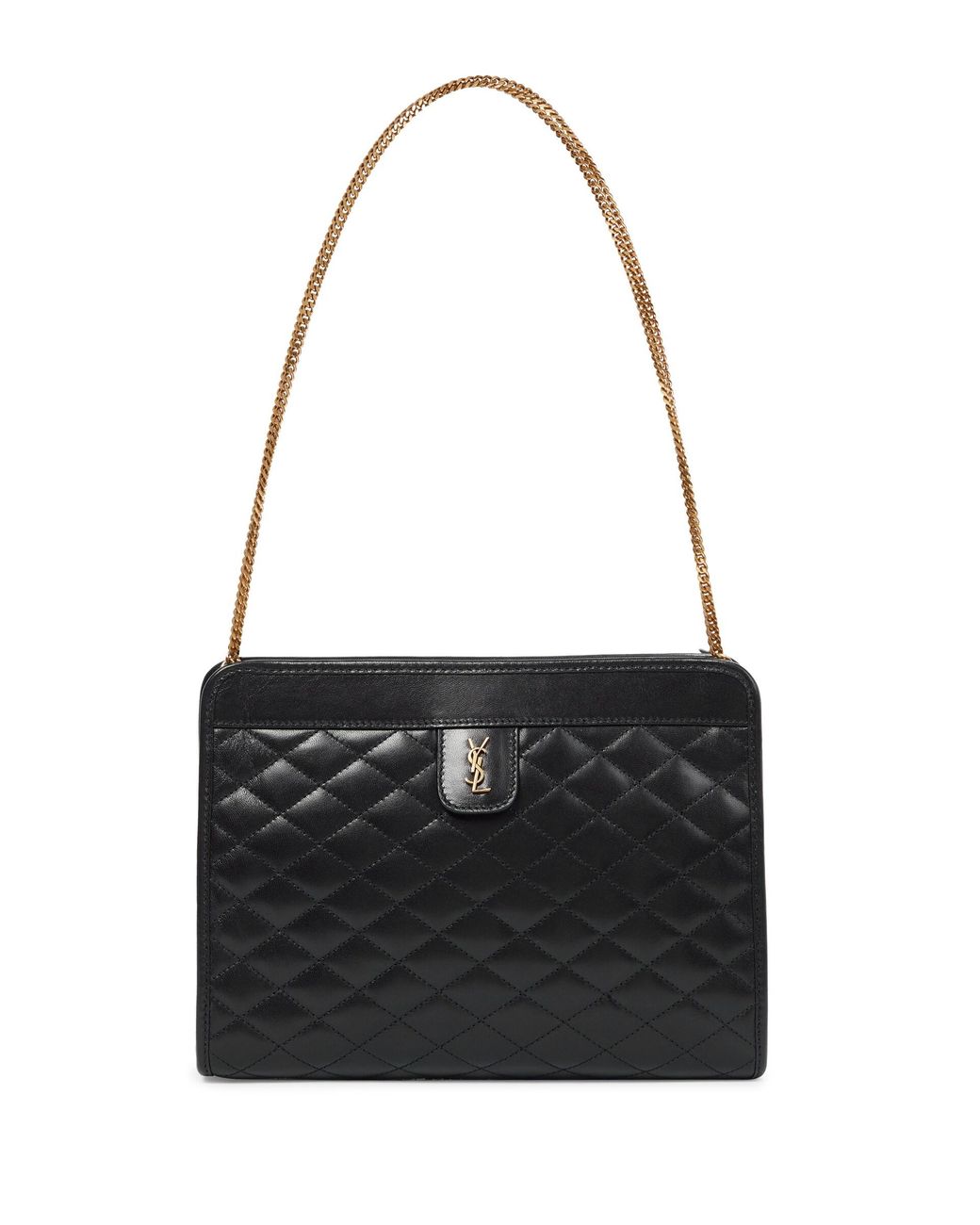 Victoire leather handbag Saint Laurent Black in Leather - 26050067