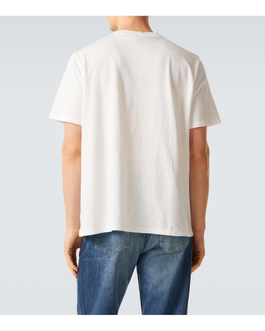 Our Legacy Pink Box Printed Cotton Jersey T-Shirt for men