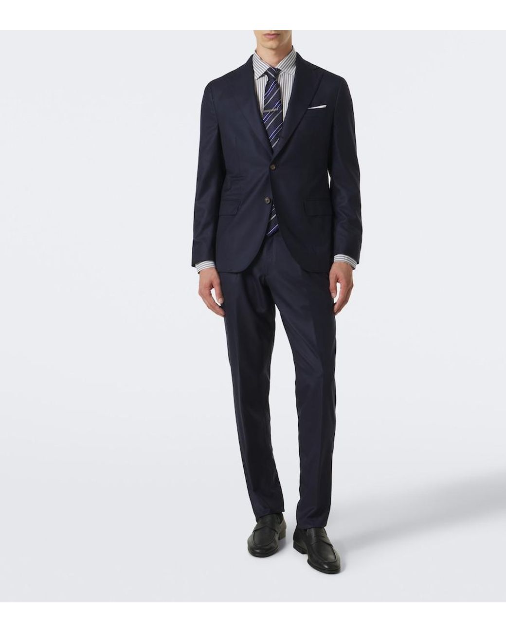 Eleventy Blue Wool Suit for men