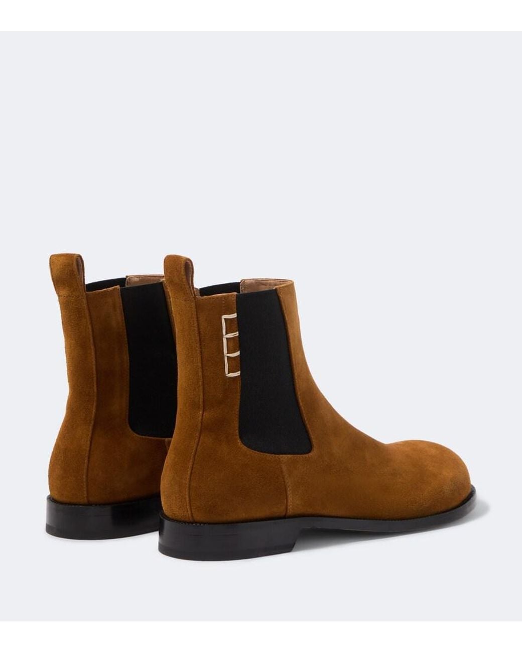 J.W. Anderson Brown Suede Chelsea Boots for men