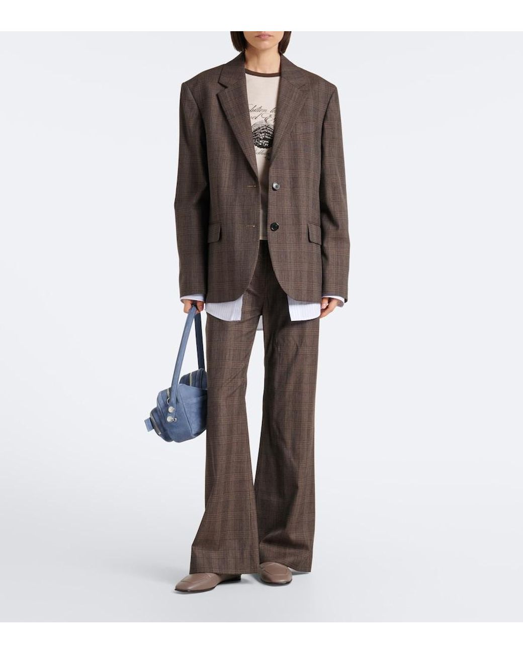 Acne Brown Leather Loafers