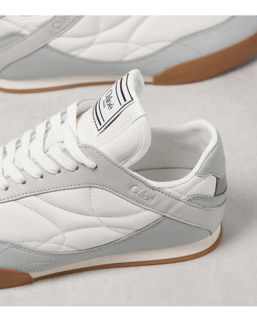 Sneakers Trekk Con Suede di Chloé in White