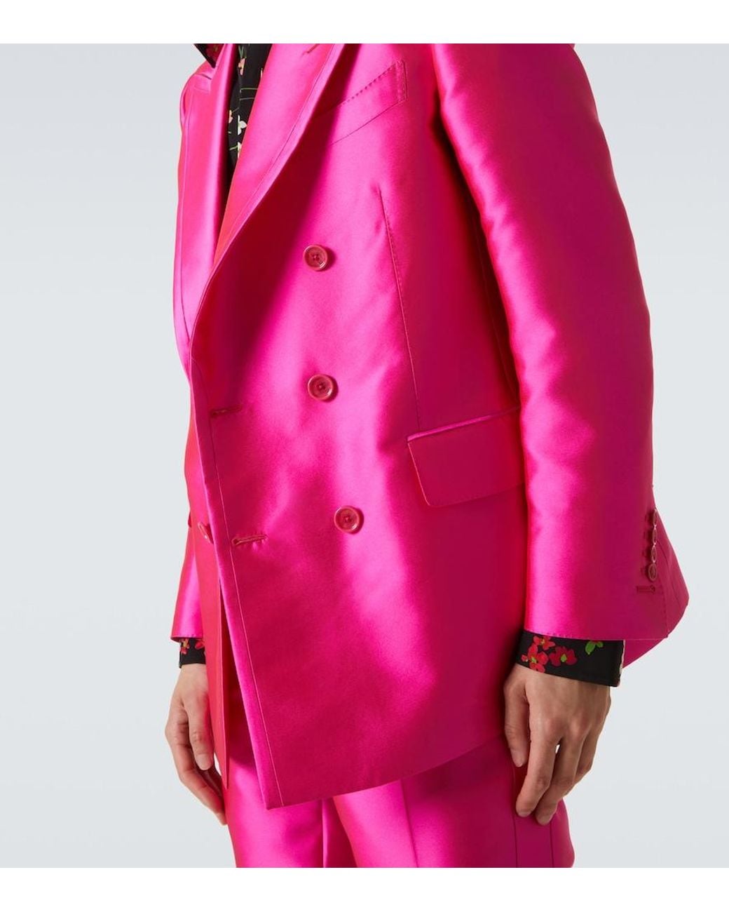 Blazer Dylan di Tom Ford in Pink da Uomo
