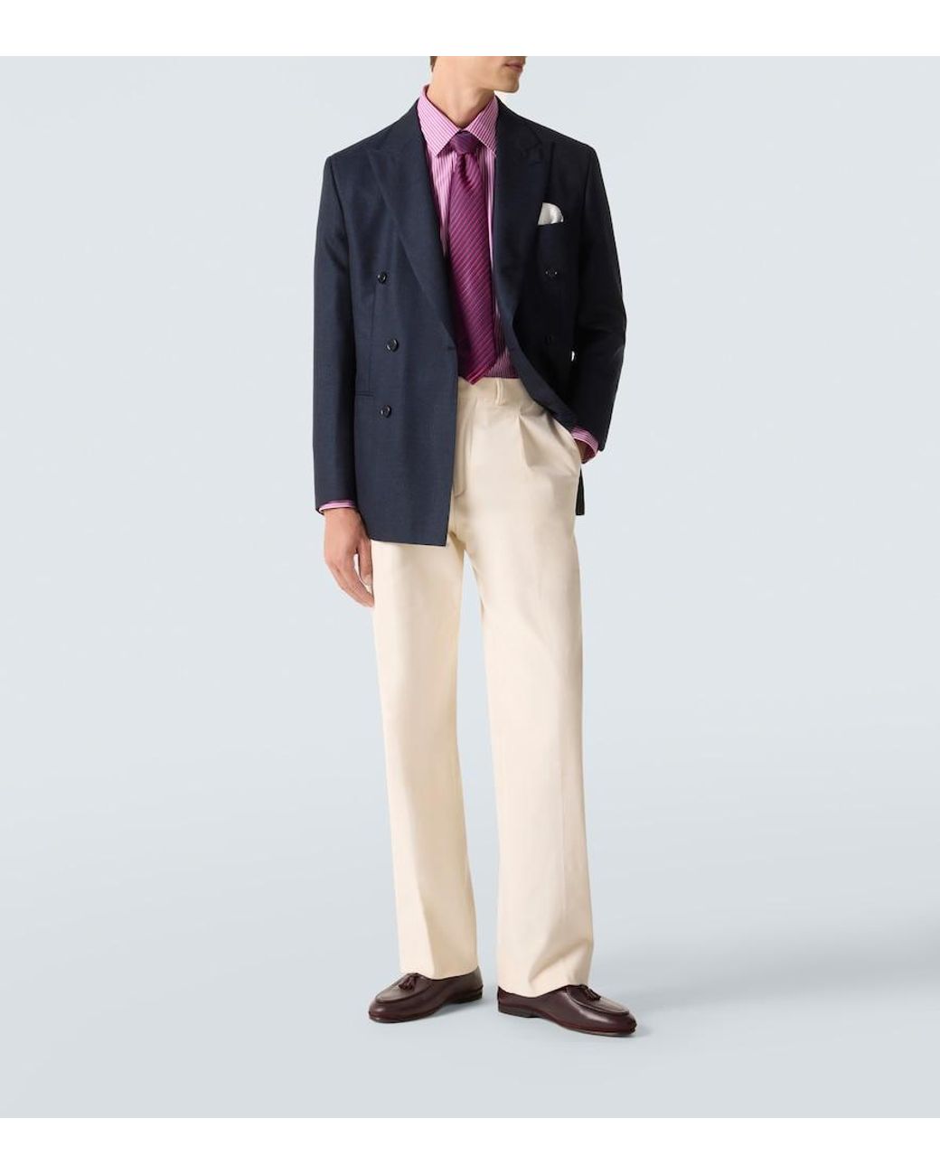 Camicia di Charvet in Pink da Uomo