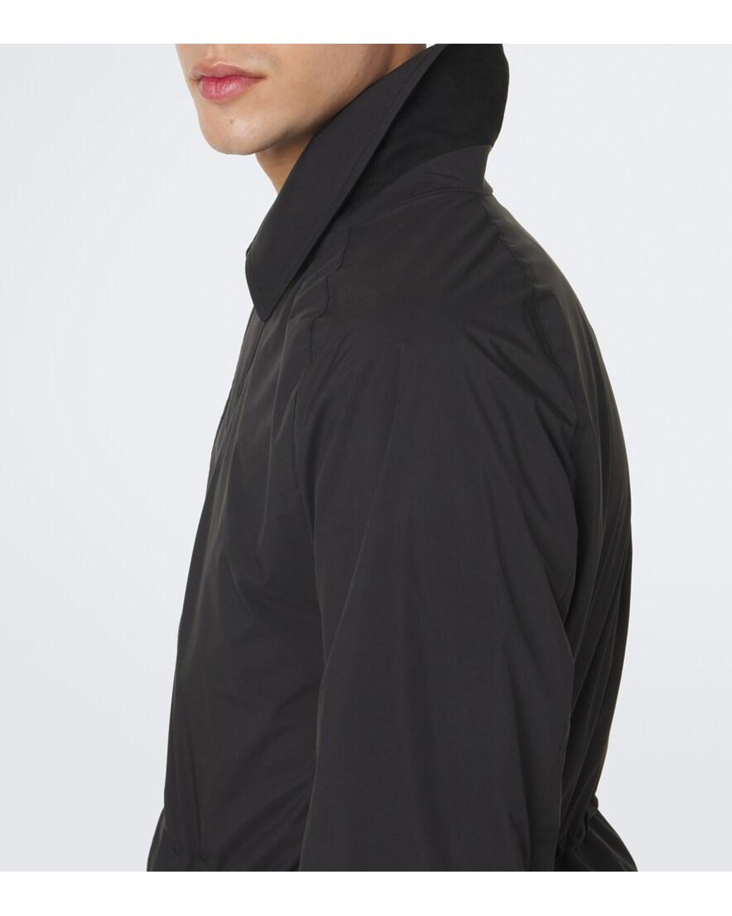 Saman Amel Black City Technical Jacket for men