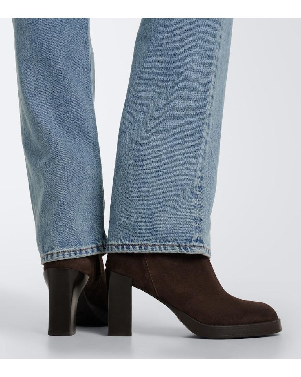 Tod's Brown Suede Ankle Boots