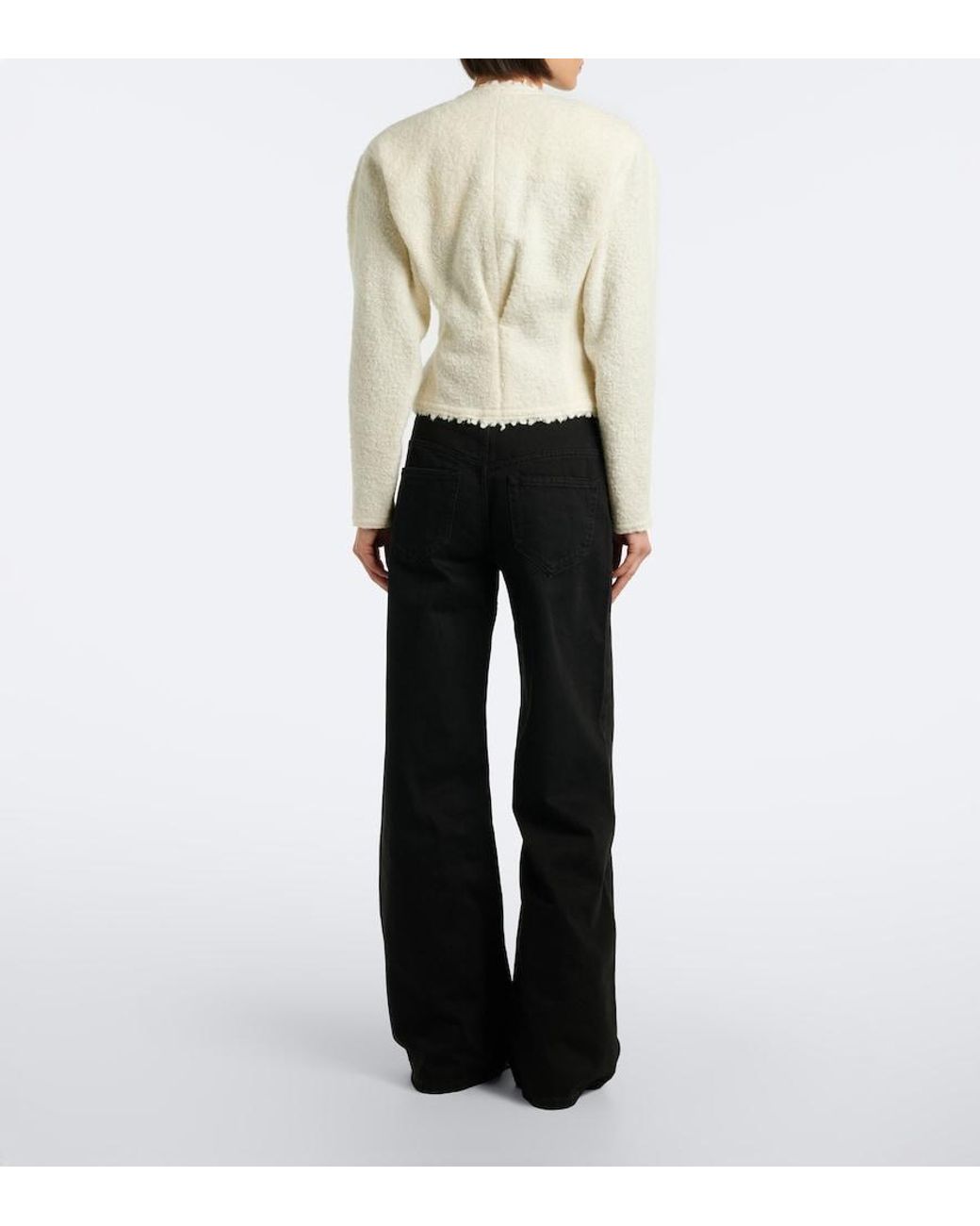 Isabel Marant Black Lemony Wide-Leg Jeans