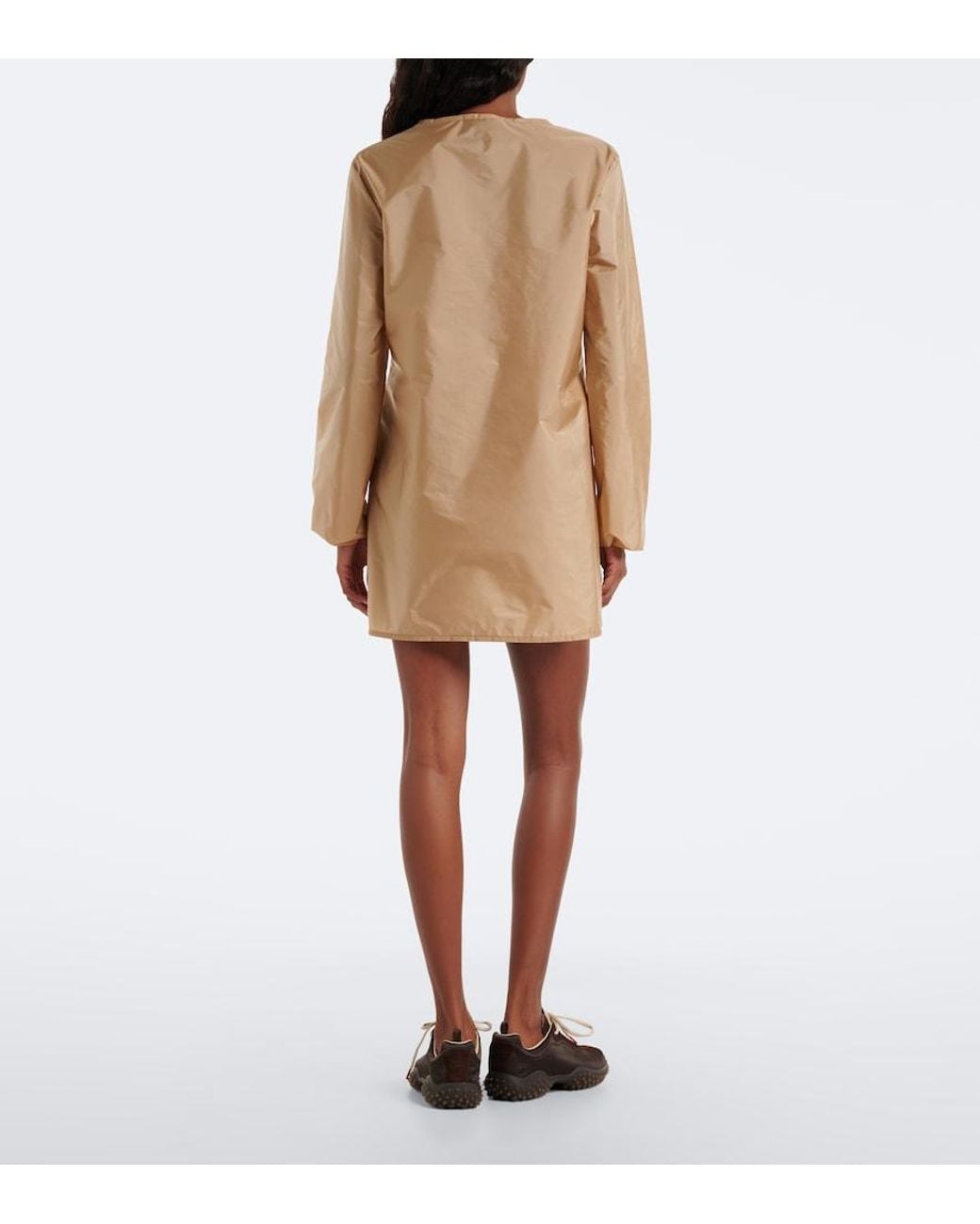 Miu Miu Natural Technical Minidress