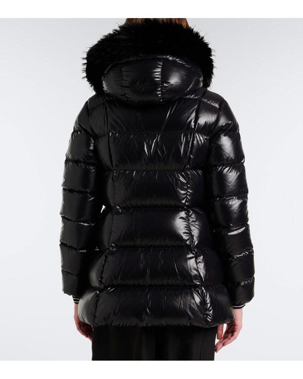 Moncler Black Fulmar Hooded Down Jacket