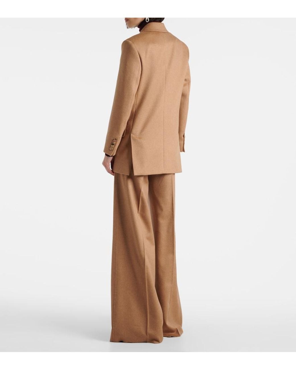Max Mara Brown Olimpia Camel Hair Blazer