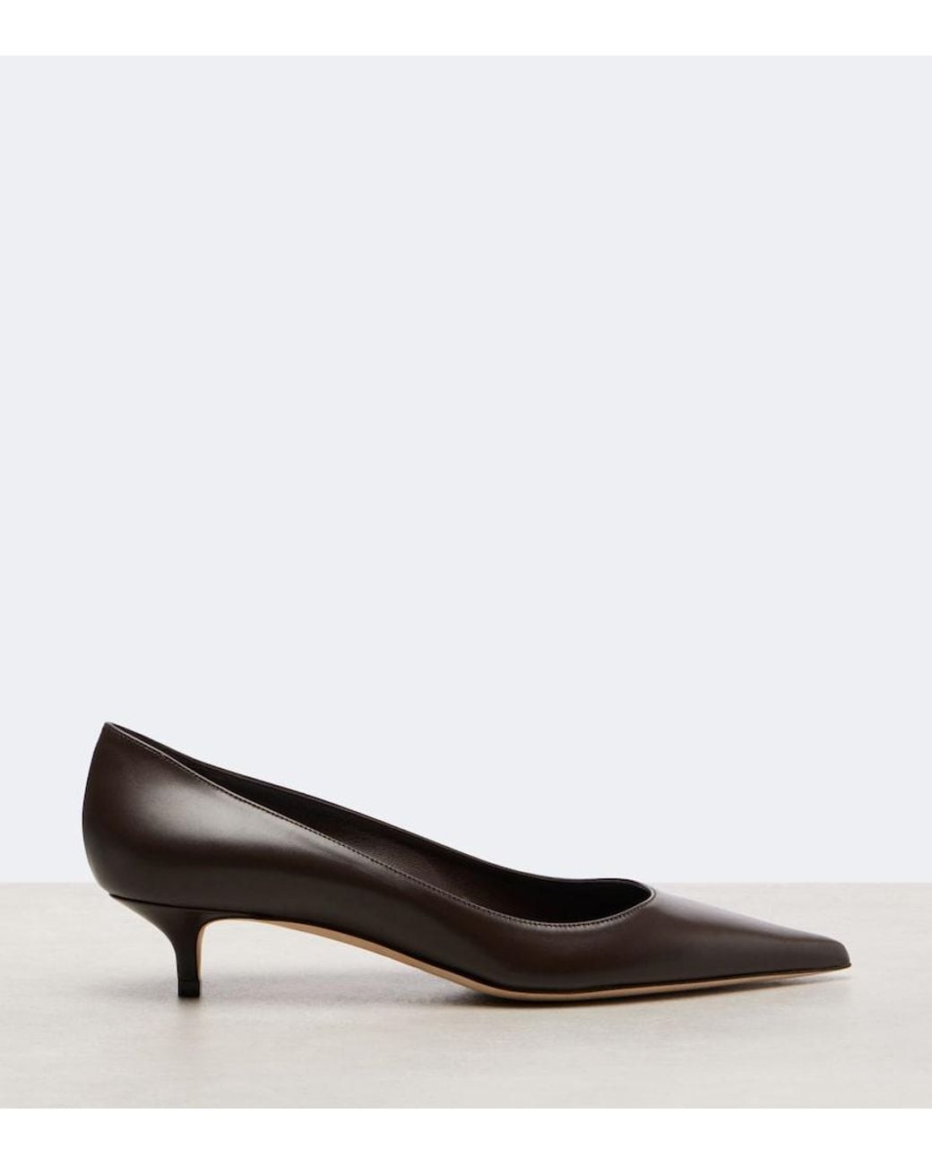 Jimmy Choo Brown Amelia 35 Leather Pumps