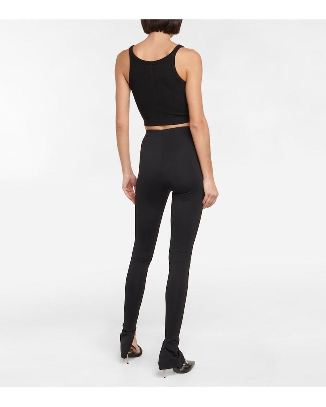 Wardrobe NYC Black High-Rise Leggings