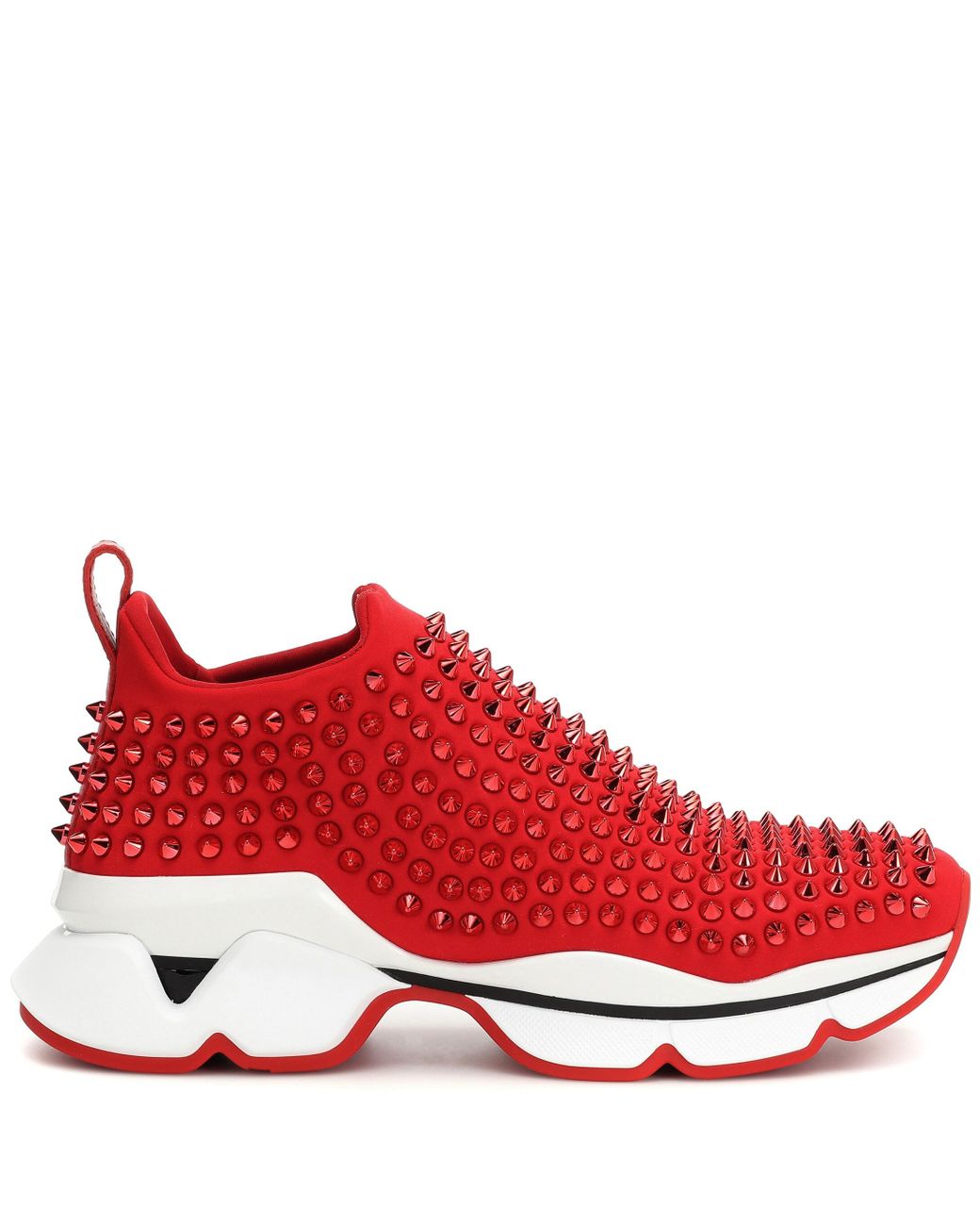 Red clearance sock sneakers