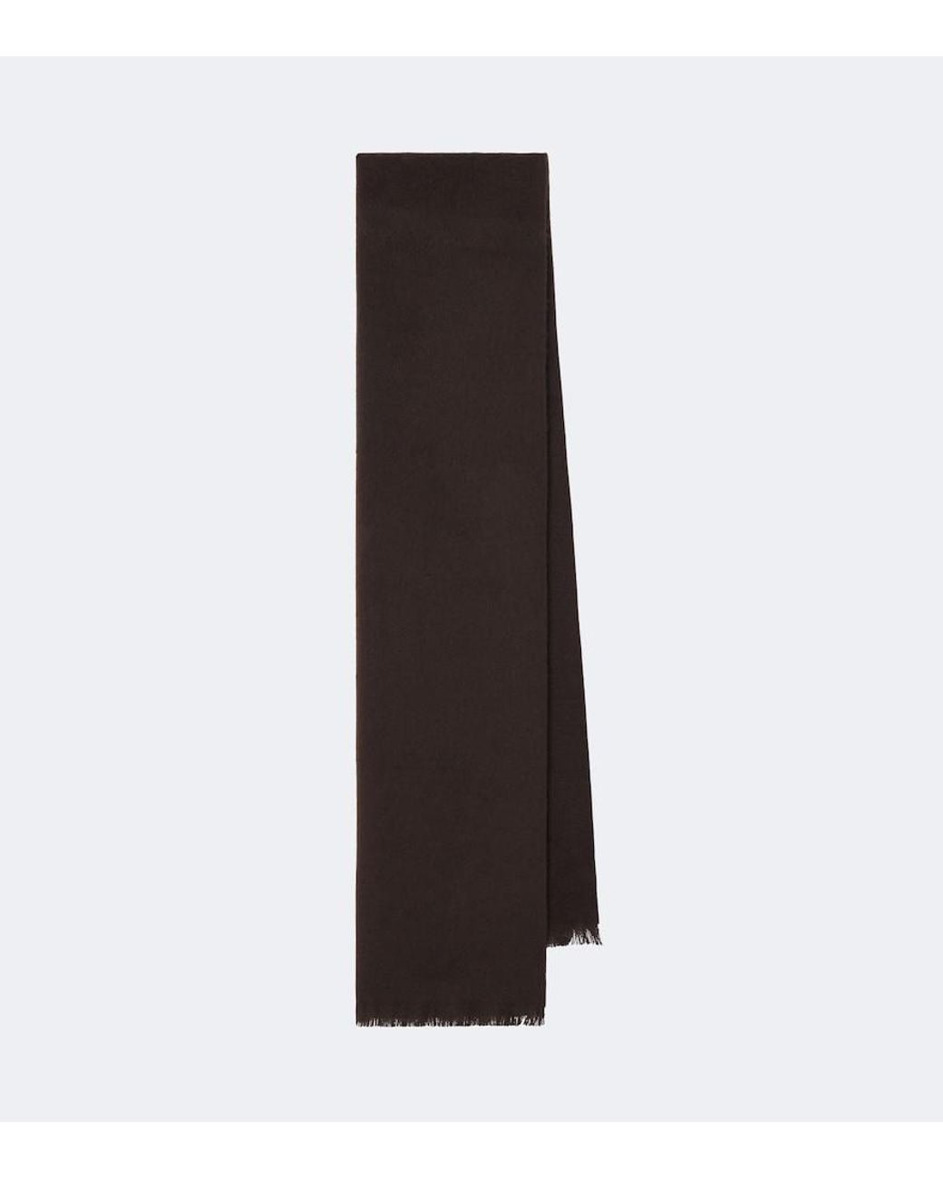 The Row Brown Ingo Cashmere Scarf
