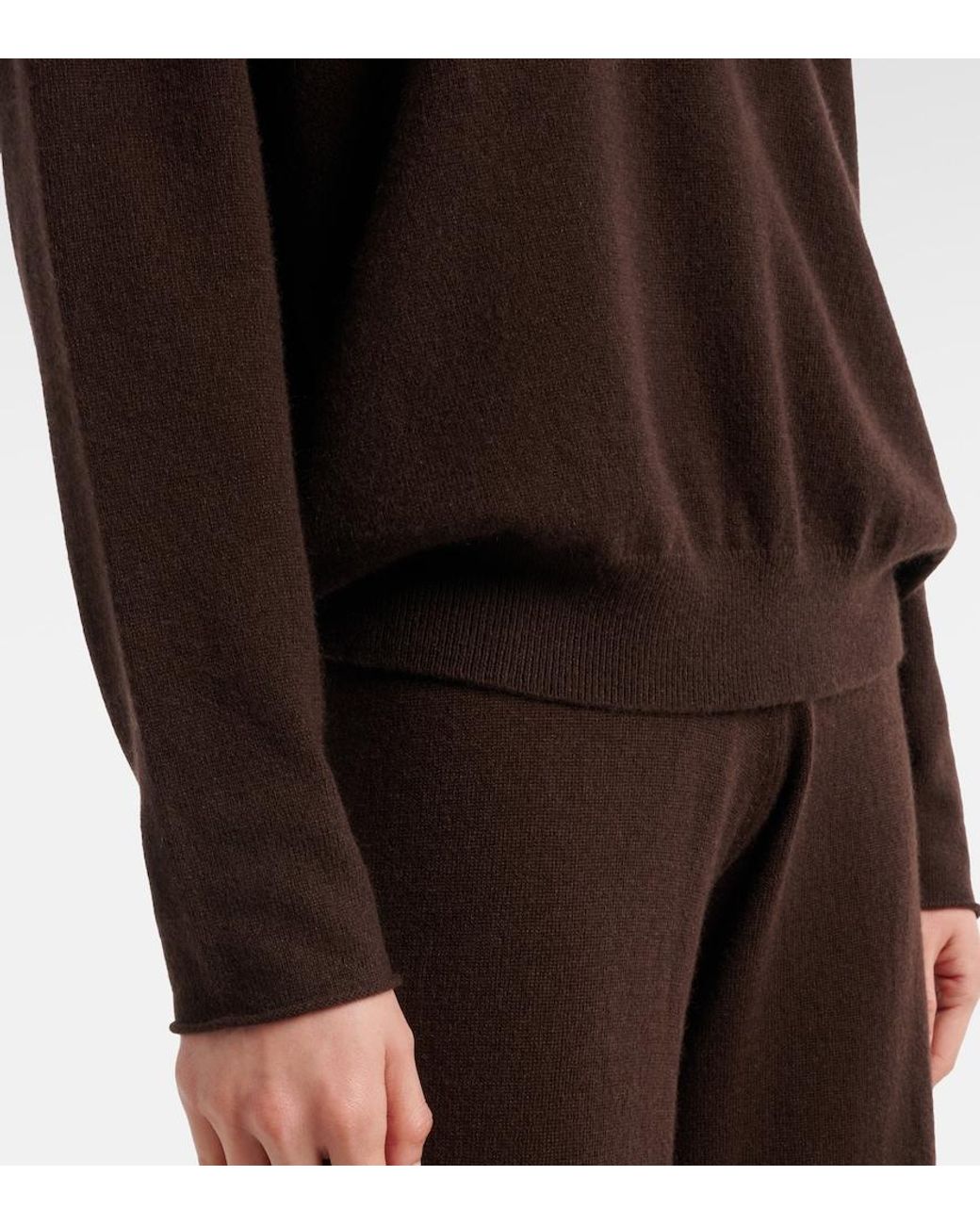 Jardin Des Orangers Brown Cashmere Sweater