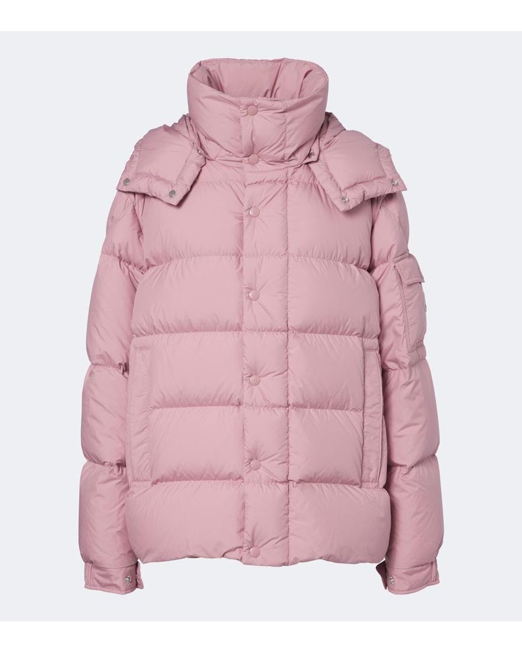 Moncler Pink Maya 70 Hooded Down Jacket