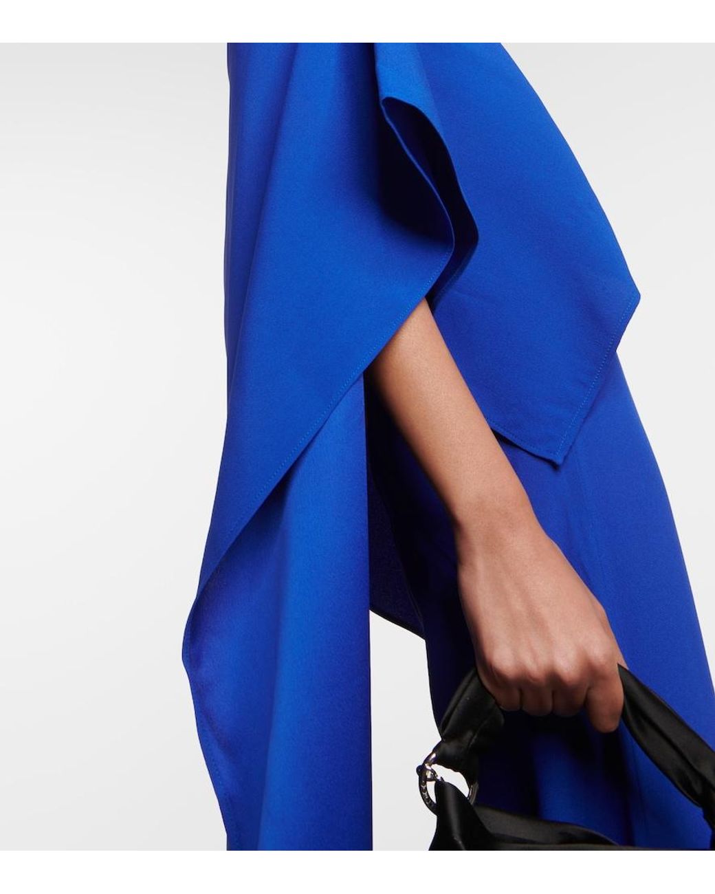 Taller Marmo Blue Jerry One-Shoulder Jumpsuit