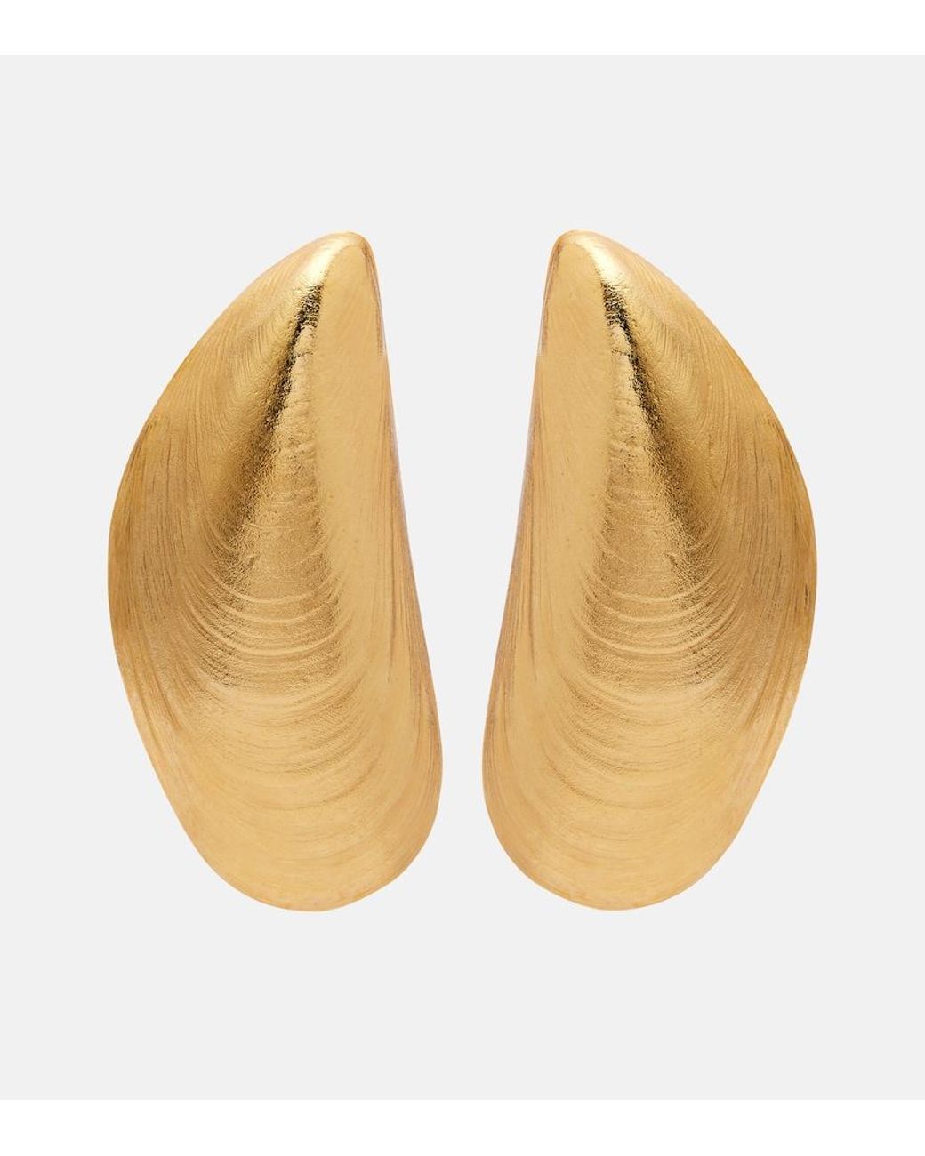 Jennifer Behr Metallic Wade-Plated Earrings