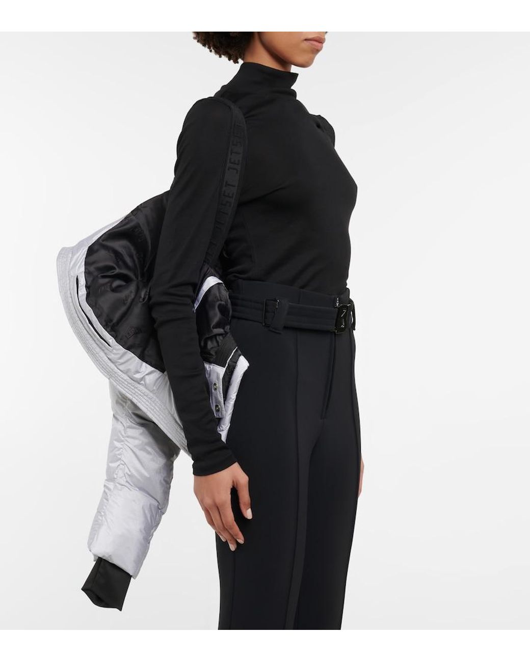 Jet Set Gray Joanna Padded Ski Jacket