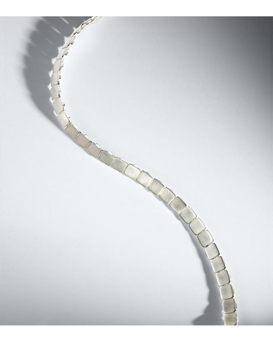 Ileana Makri Metallic Tile Medium 925 Sterling Bracelet for men