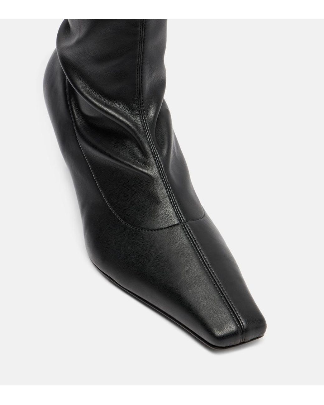 Proenza Schouler Black 60 Over-The-Knee Boots
