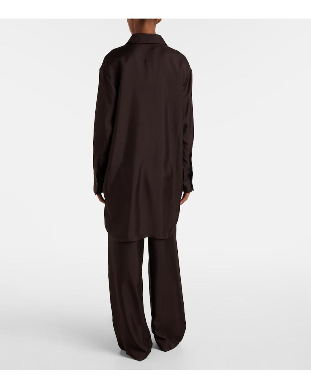 Camicia Oversize di Rohe in Brown