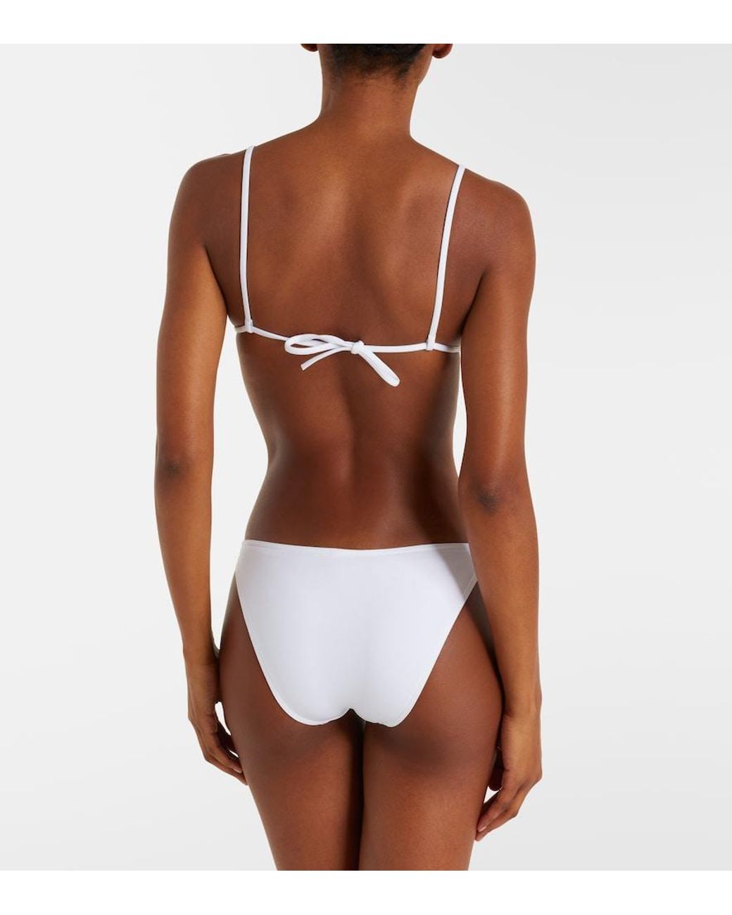 Eres White Fripon Bikini Bottoms