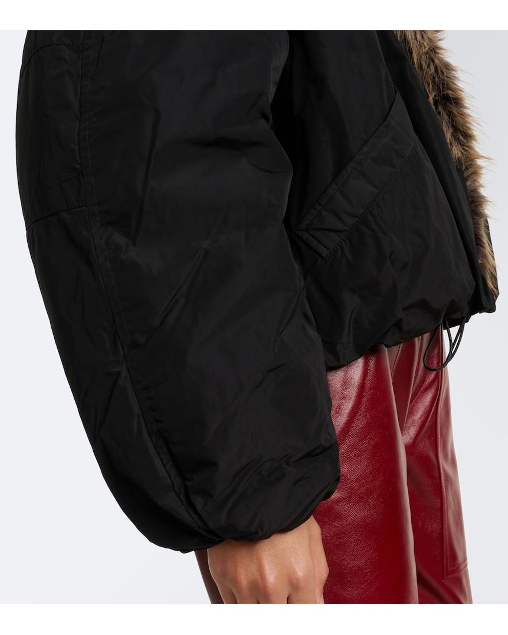 Isabel Marant Black Charone Parka