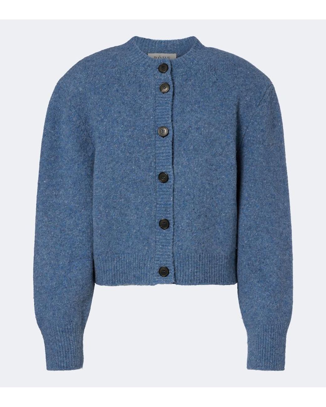 Rohe Blue Wool Cardigan