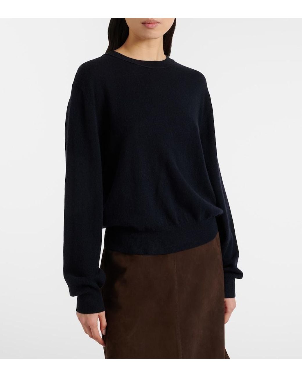Lisa Yang Blue Greer Cashmere Sweater