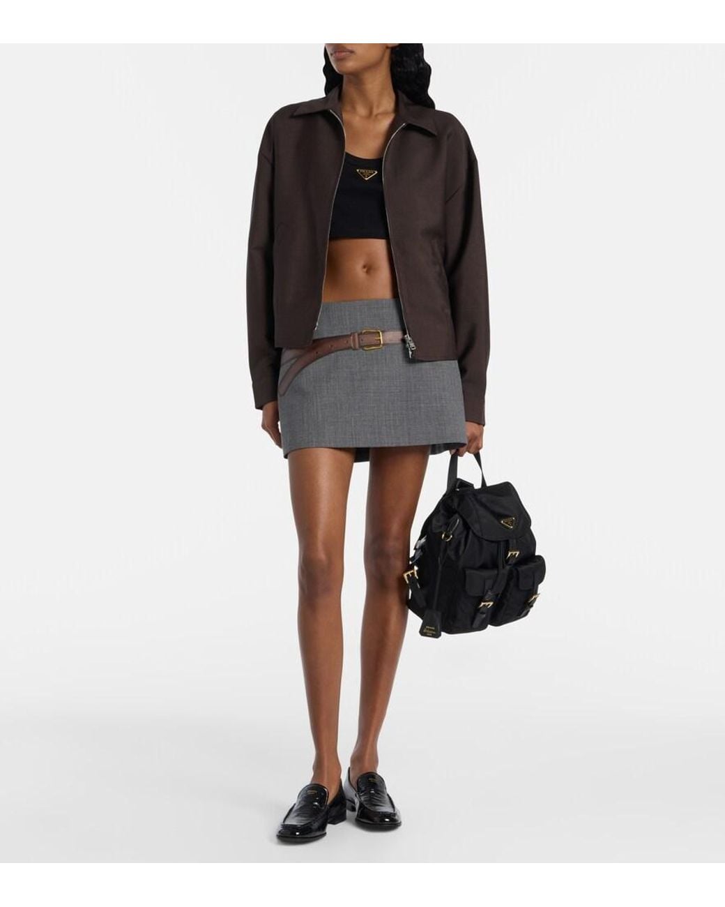 Prada Black Re-Edition 1978 Small Backpack