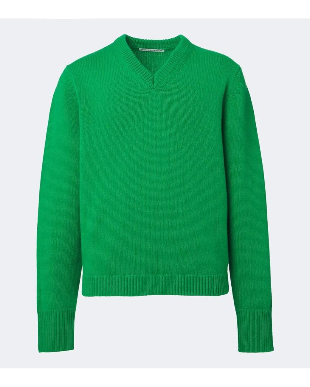 Studio Nicholson Green Miska Wool Sweater for men