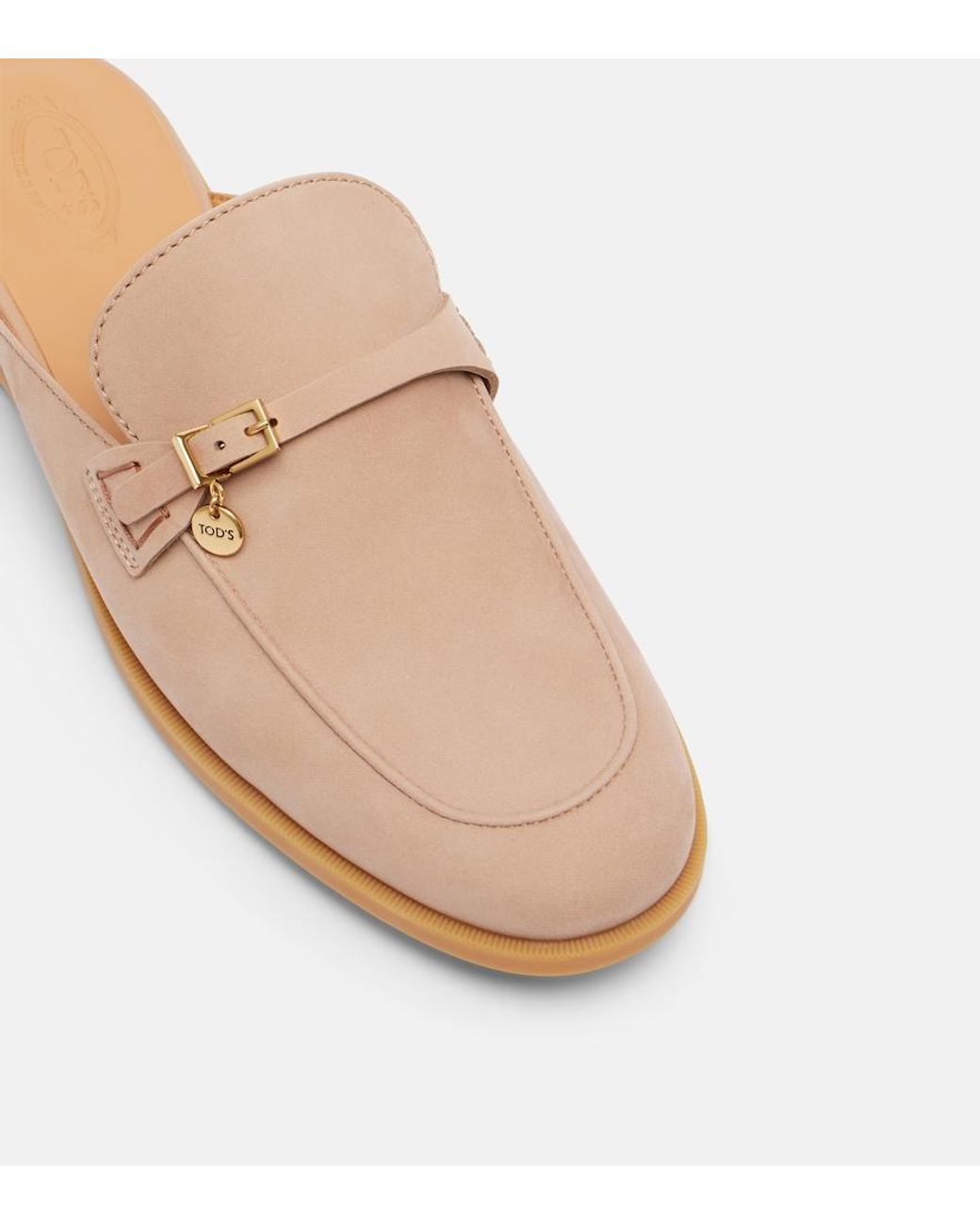Tod's Natural Leather Mules