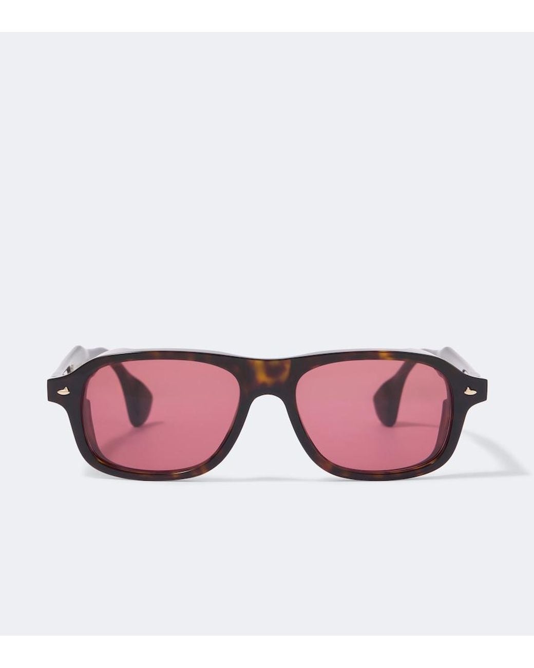 Sestini Eyewear Pink Ventitre Rectangular Sunglasses for men