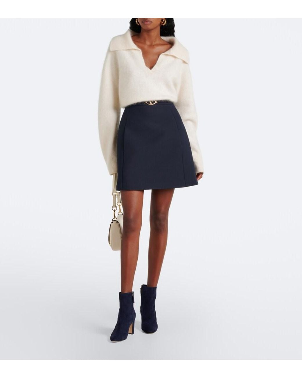 Manolo Blahnik Blue Rosie Suede Ankle Boots