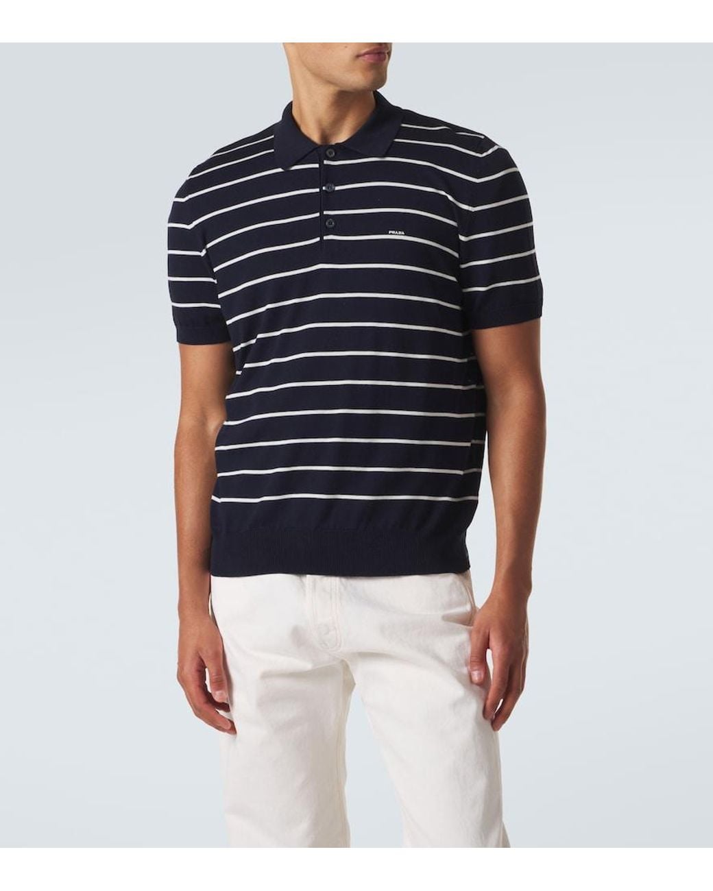 Polo di Prada in Blue da Uomo
