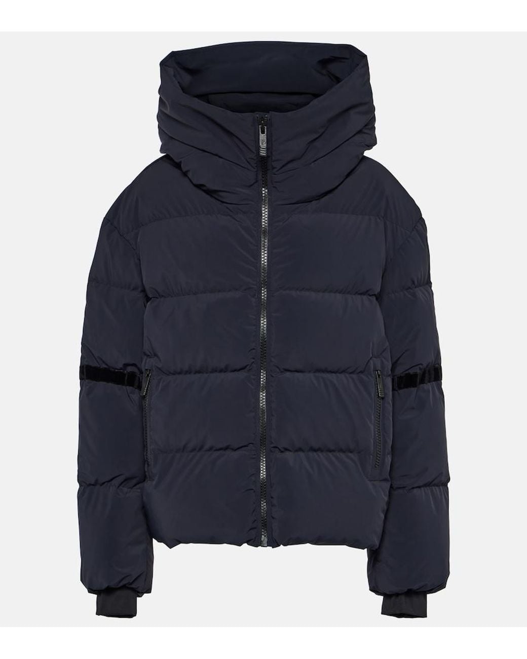 Fusalp Blue Barsy Hooded Shell-down Jacket