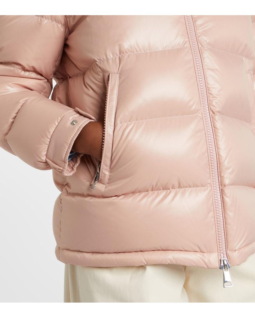 Moncler Pink Maire Down Jacket